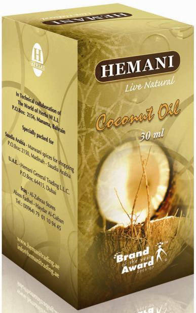 Coconut Oil 30ml - Click Image to Close